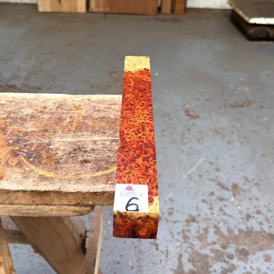 Amboyna Burl 40x40x310 mm