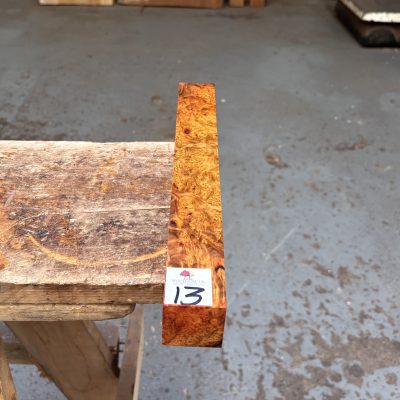 Amboyna Burl 40x40x310 mm