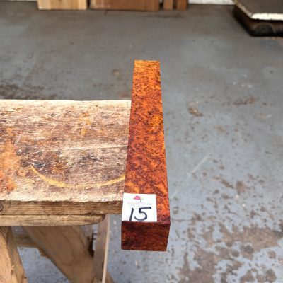 Amboyna Burl 40x40x310 mm