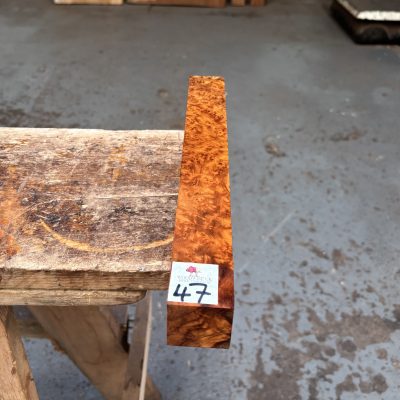 Amboyna Burl 40x40x310 mm