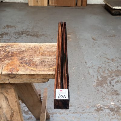 Mun Ebony 38x38x475 mm