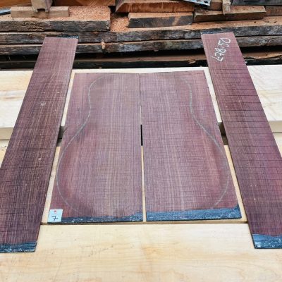 Indian Rosewood Guitar Back and Side Set IR7