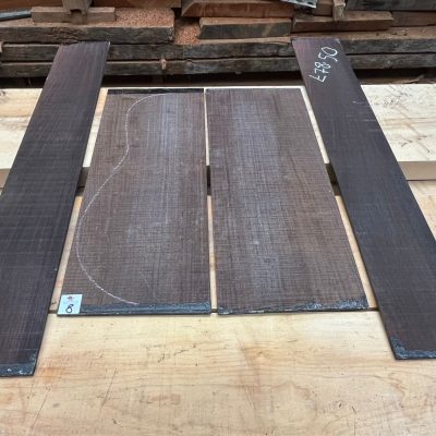 Indian Rosewood Guitar Back and Side Set IR8