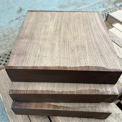 American Walnut 10x10x2 inches