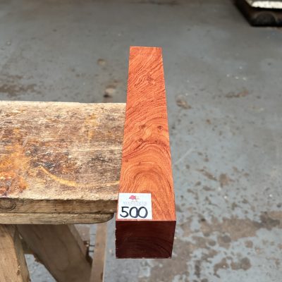 Namibian Rosewood 2x2x14.5 Inches