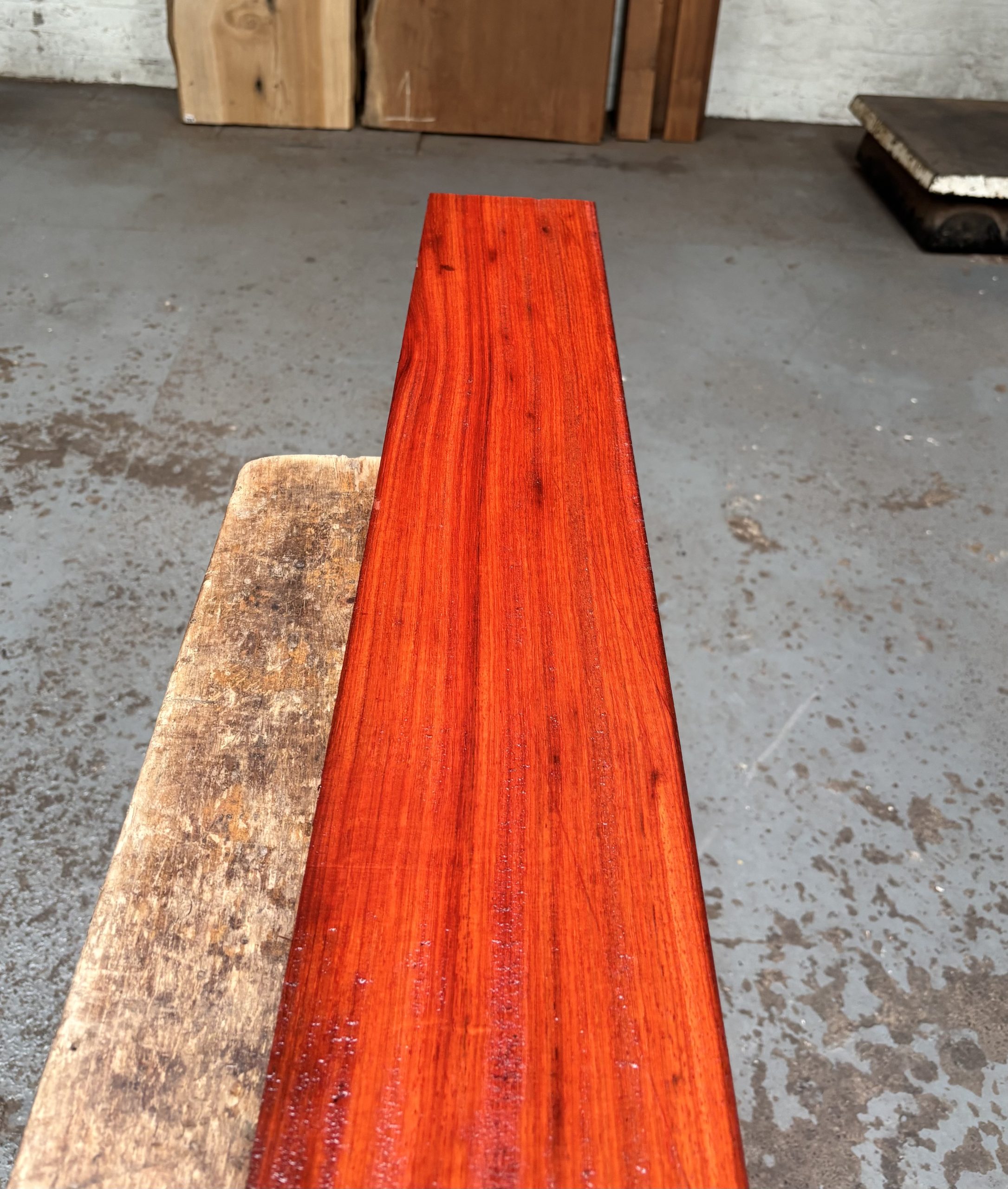 Padauk 920x150x23 mm
