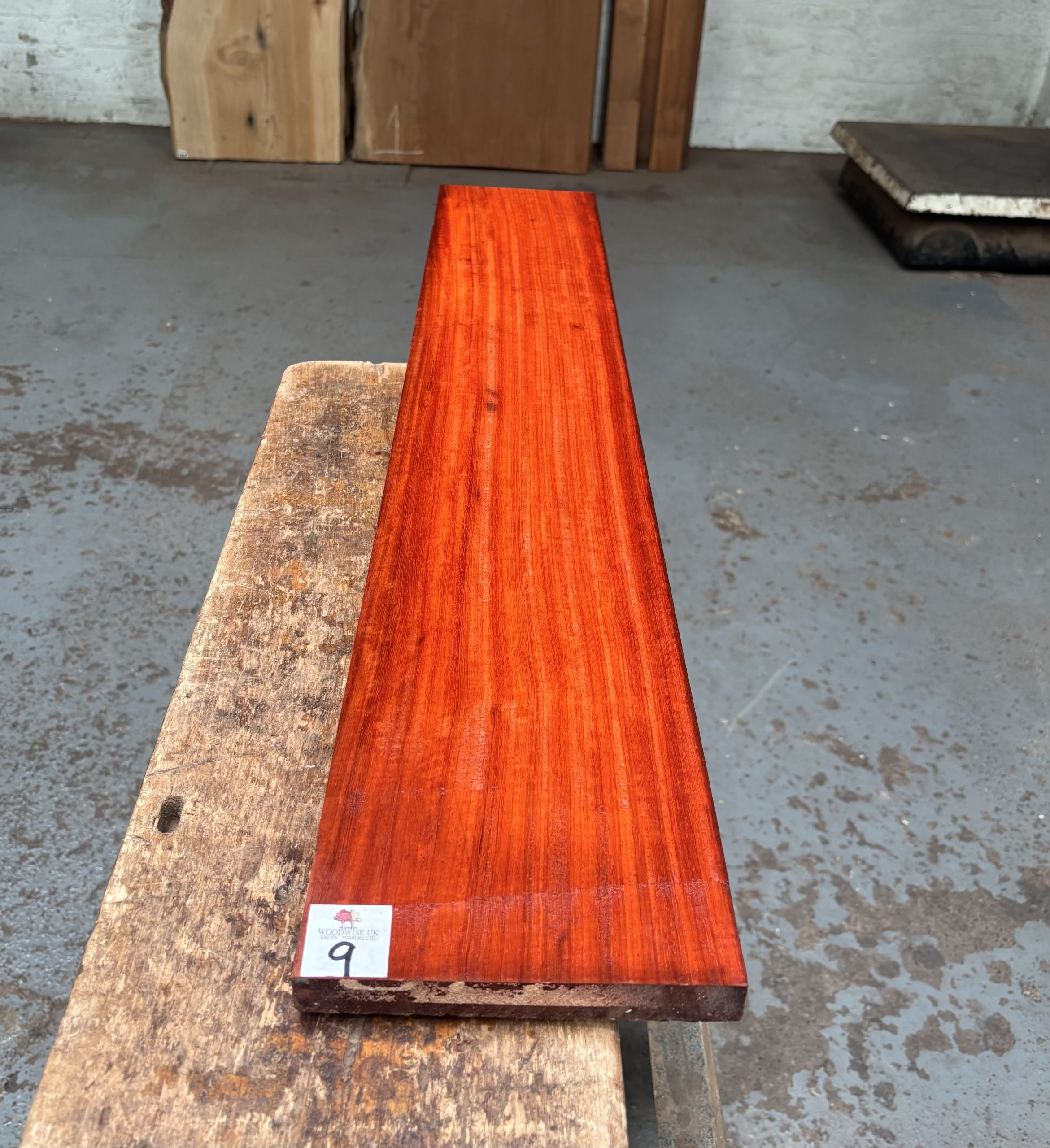 Padauk 915x155x20 mm