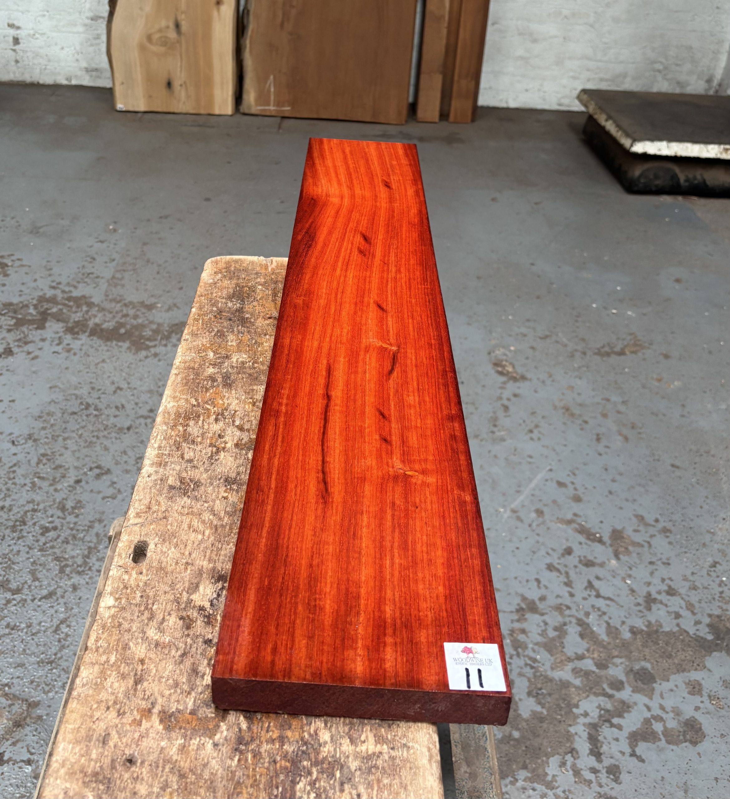 Padauk 915x155x25 mm