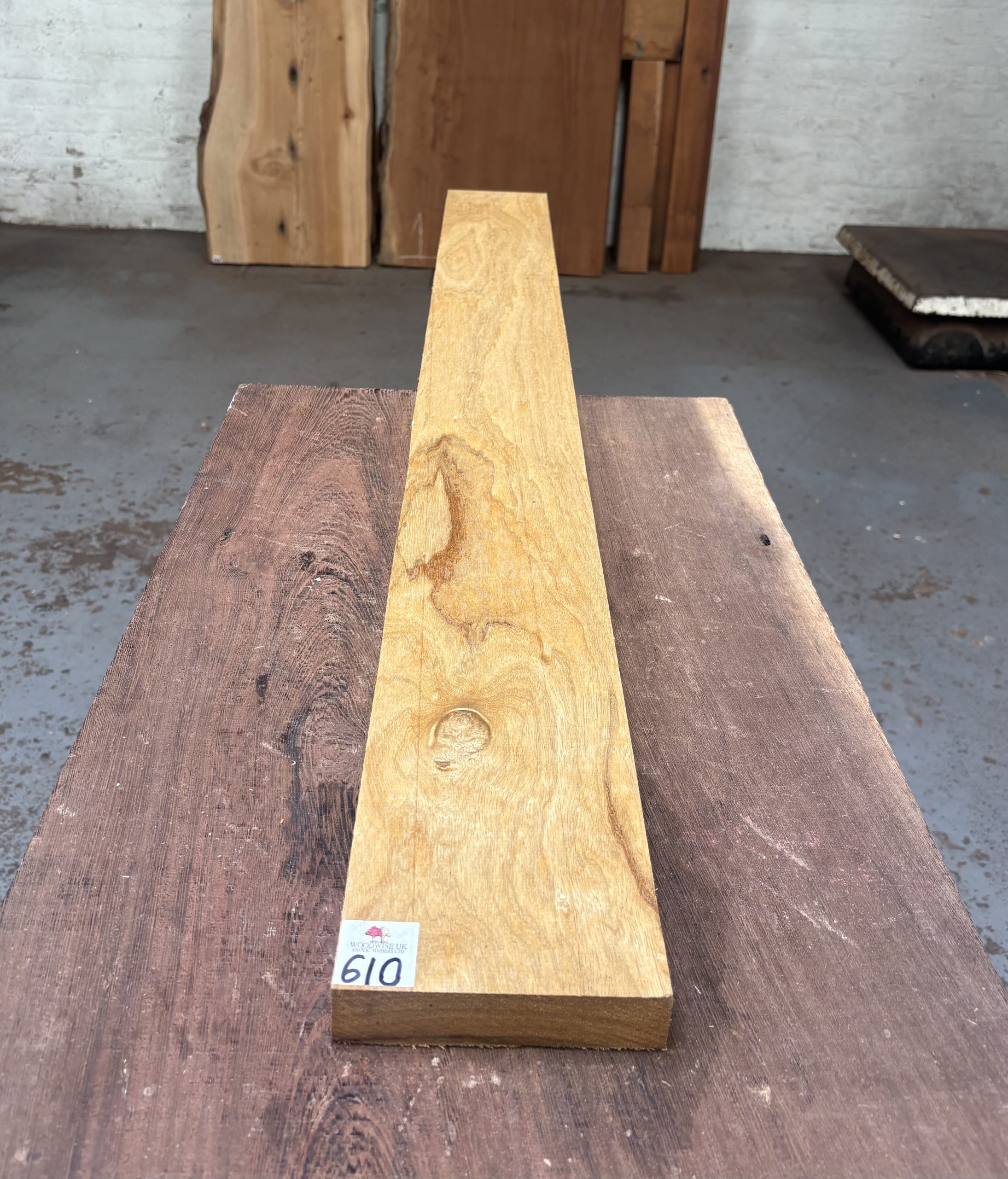 Limba / Korina 1215x125x30 mm