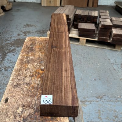 American Walnut Guitar Neck 800x100x47 mm