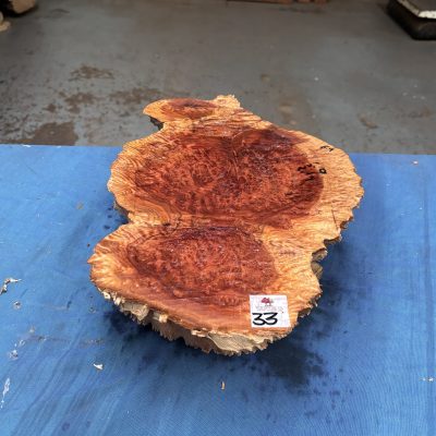 Red Mallee Burl 15x10.5x3.75 Inches