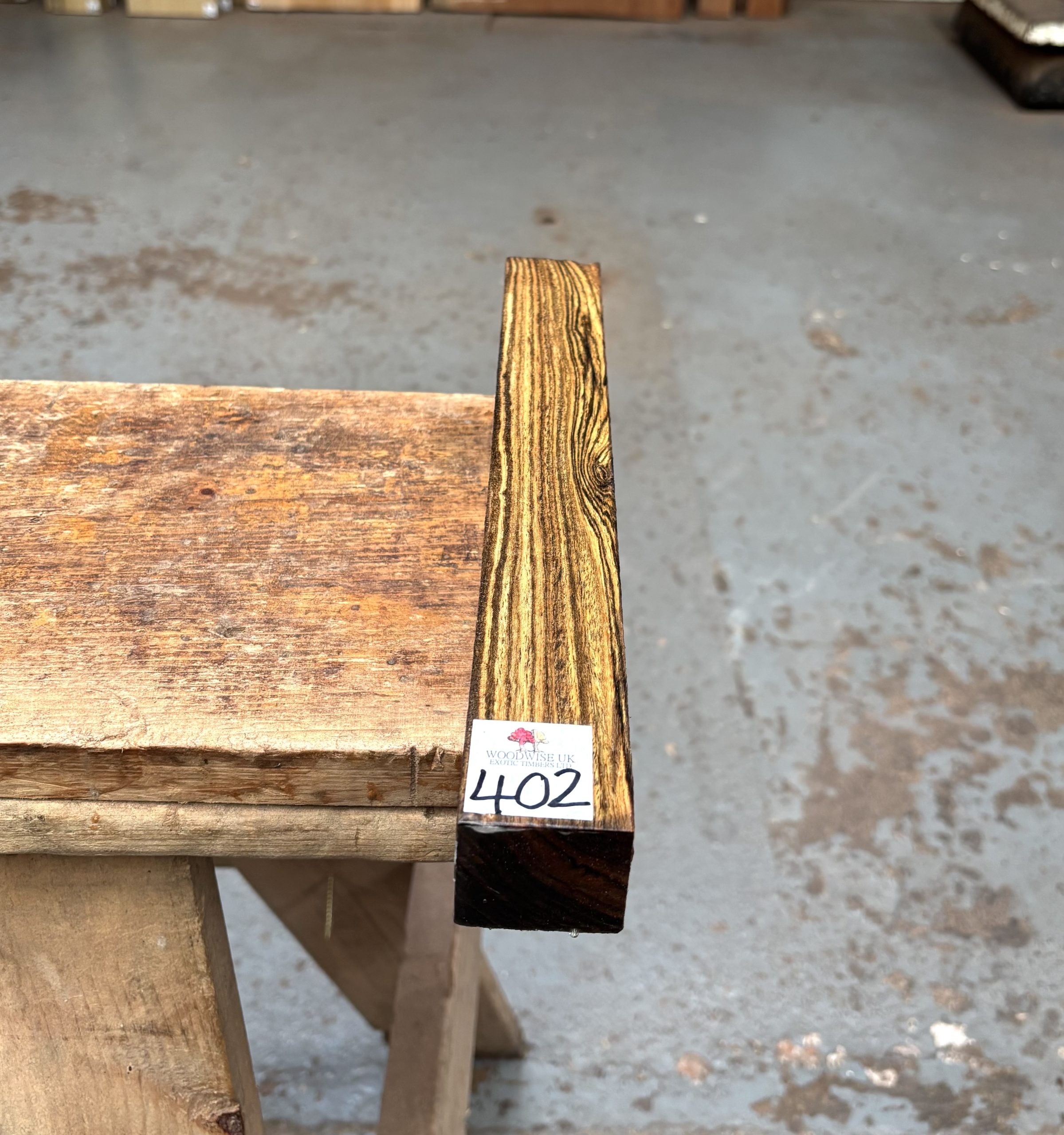Bocote 1.5x1.5x12 Inches