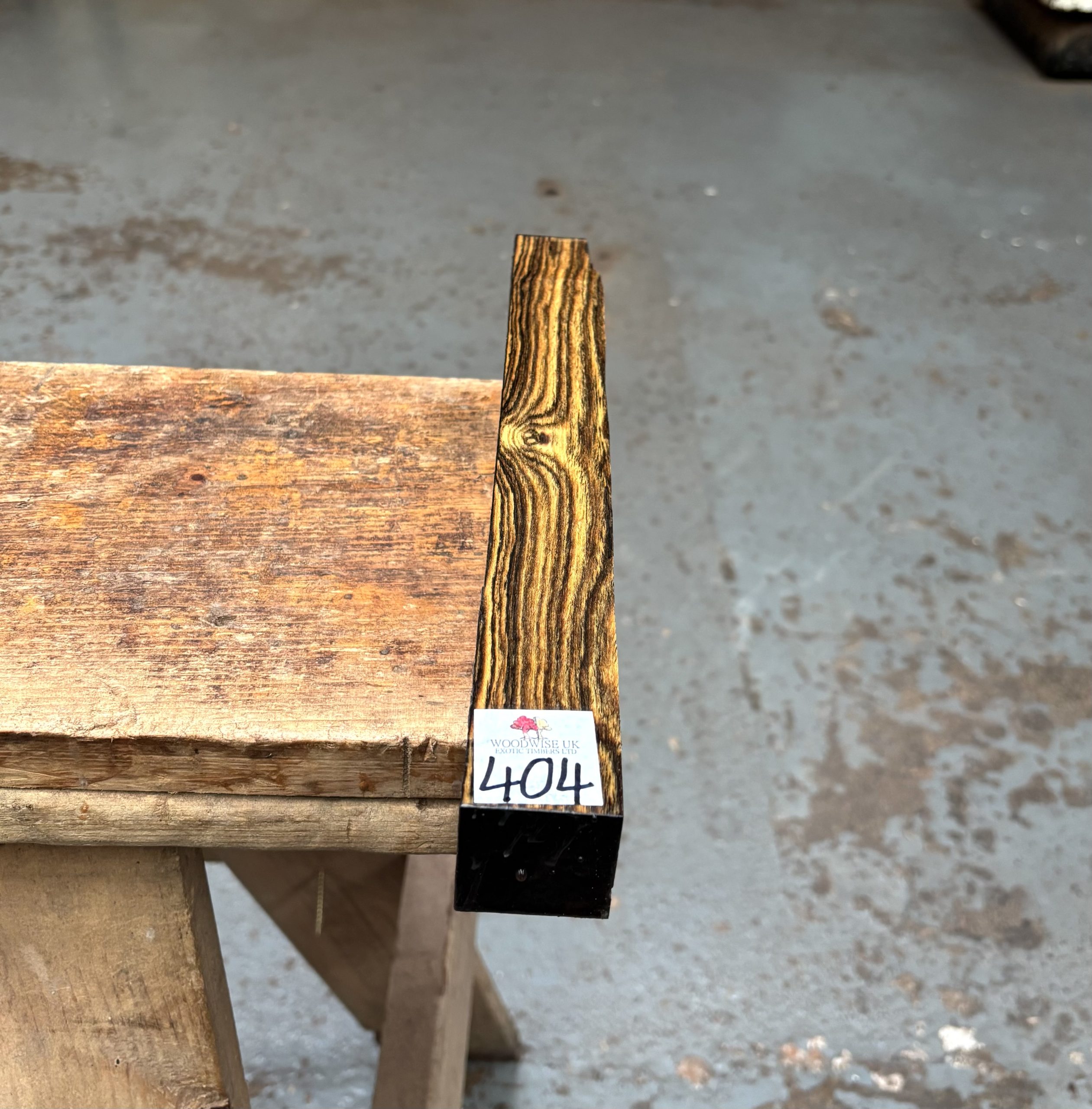 Bocote 1.5x1.5x12 Inches