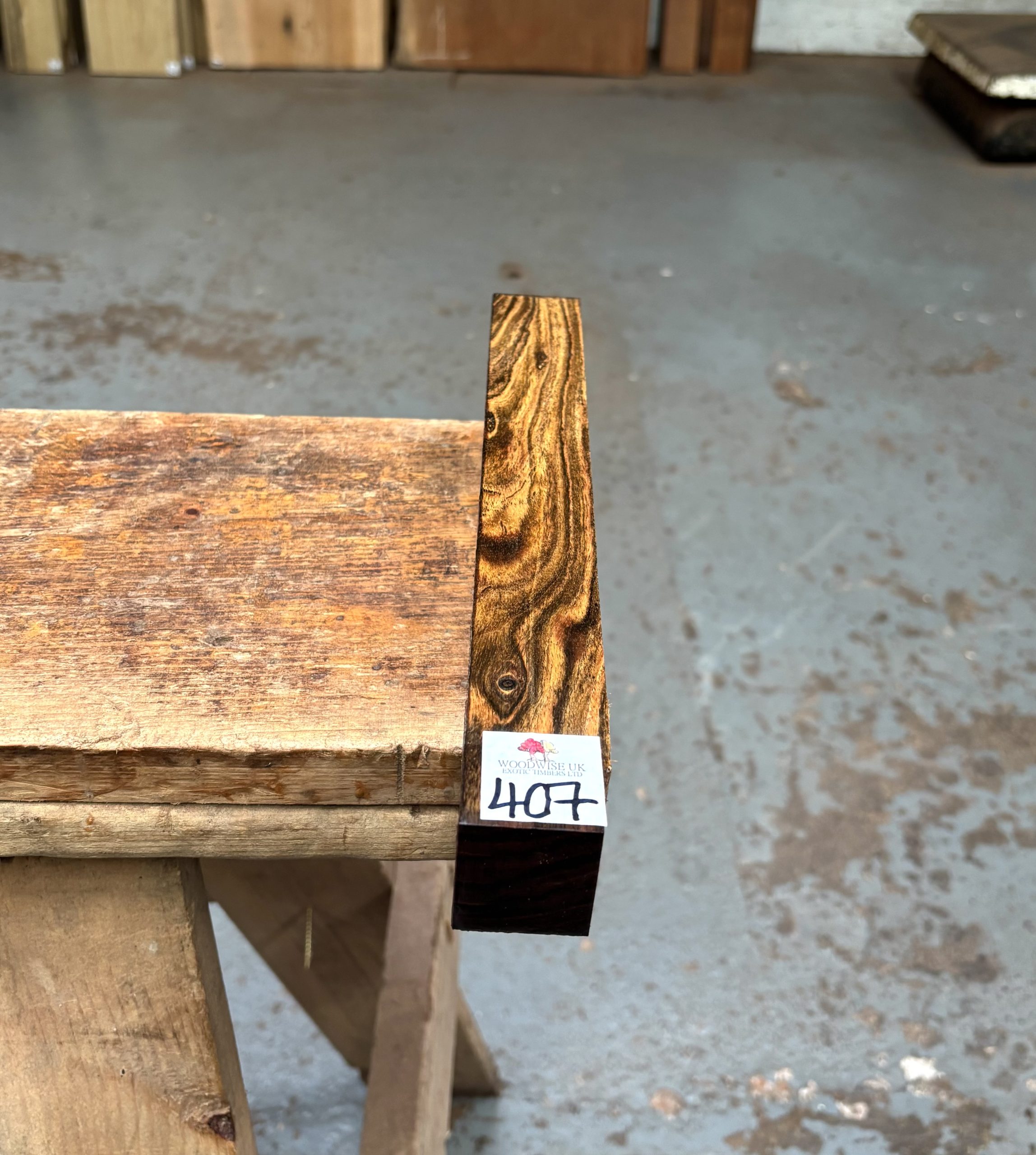 Bocote 1.5x1.5x12 Inches