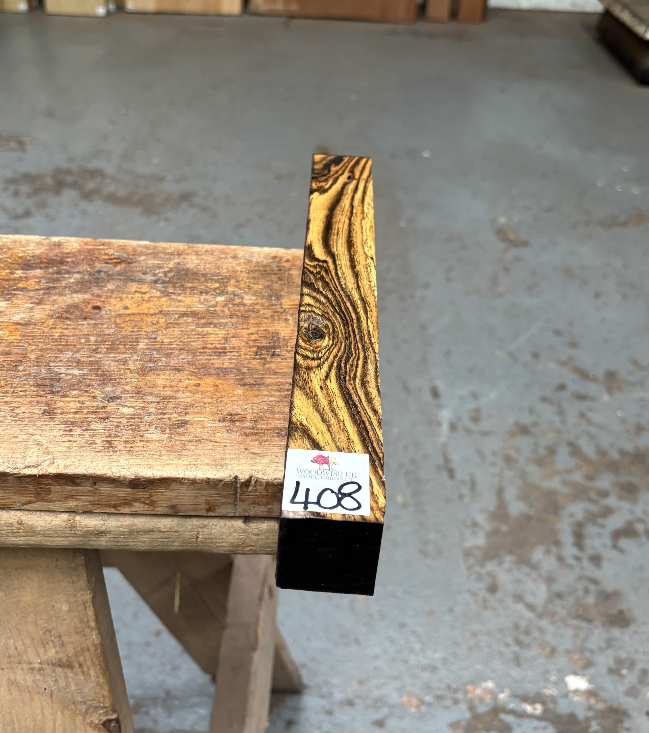 Bocote 1.5x1.5x12 Inches