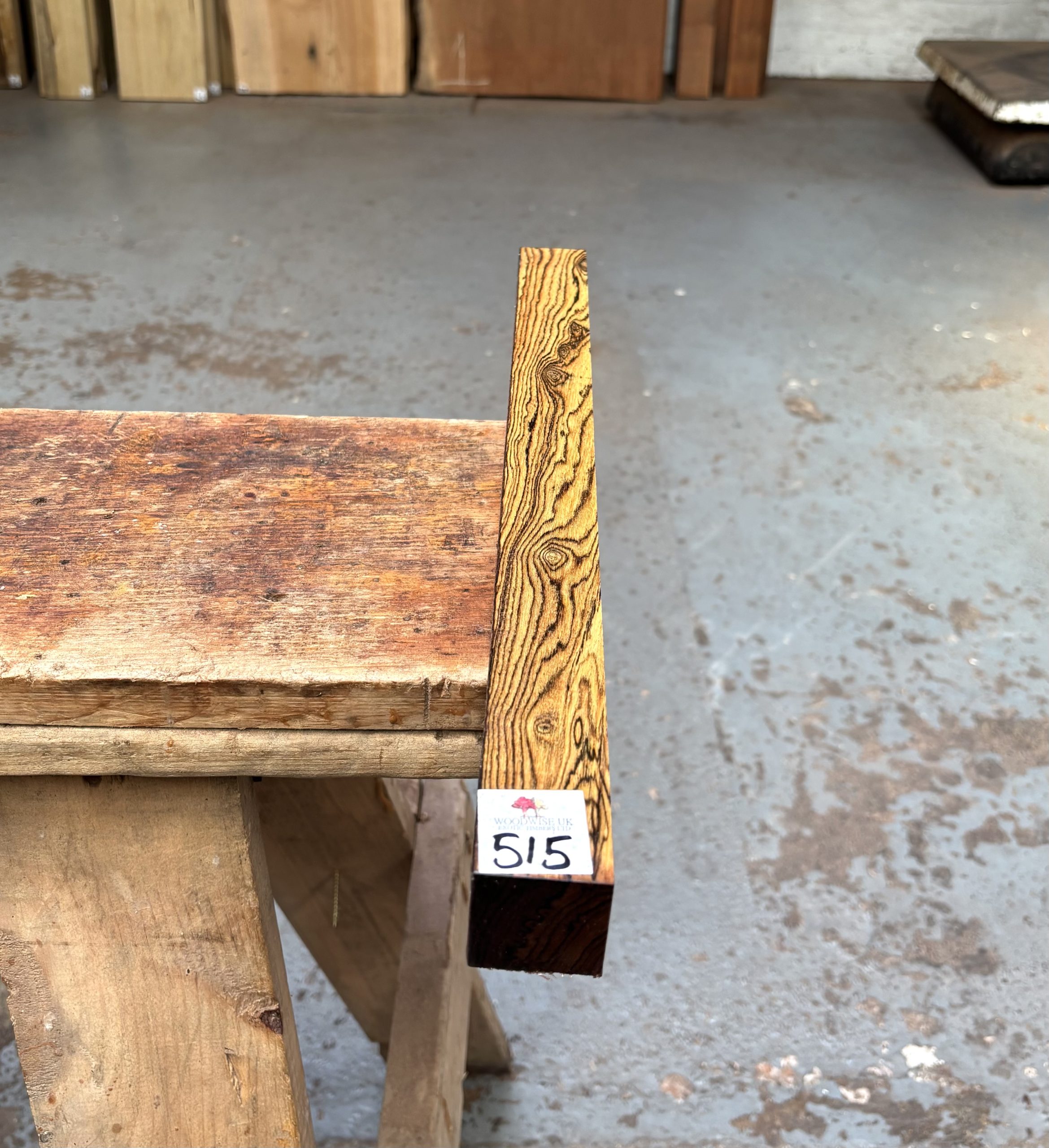 Bocote 1.5x1.5x18 Inches