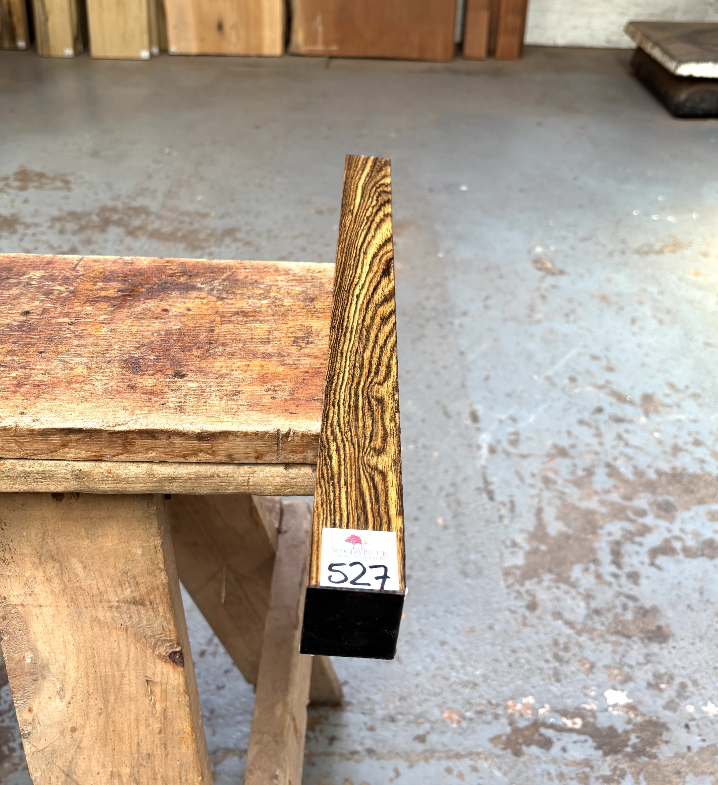 Bocote 1.5x1.5x18 Inches