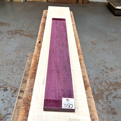 Purpleheart Fingerboard 570x75x11 mm