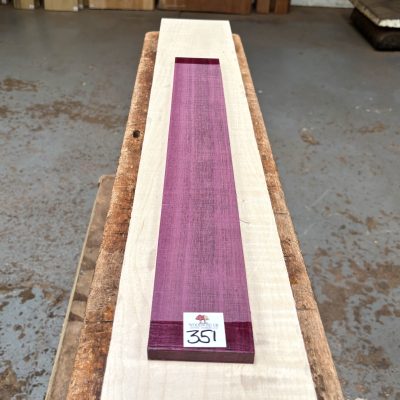 Purpleheart Fingerboard 570x75x11 mm