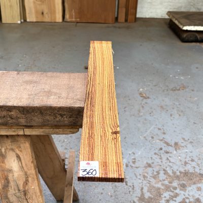 Zebrano Fingerboard 580x70x10 mm