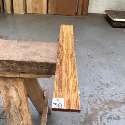 Zebrano Fingerboard 580x70x10 mm