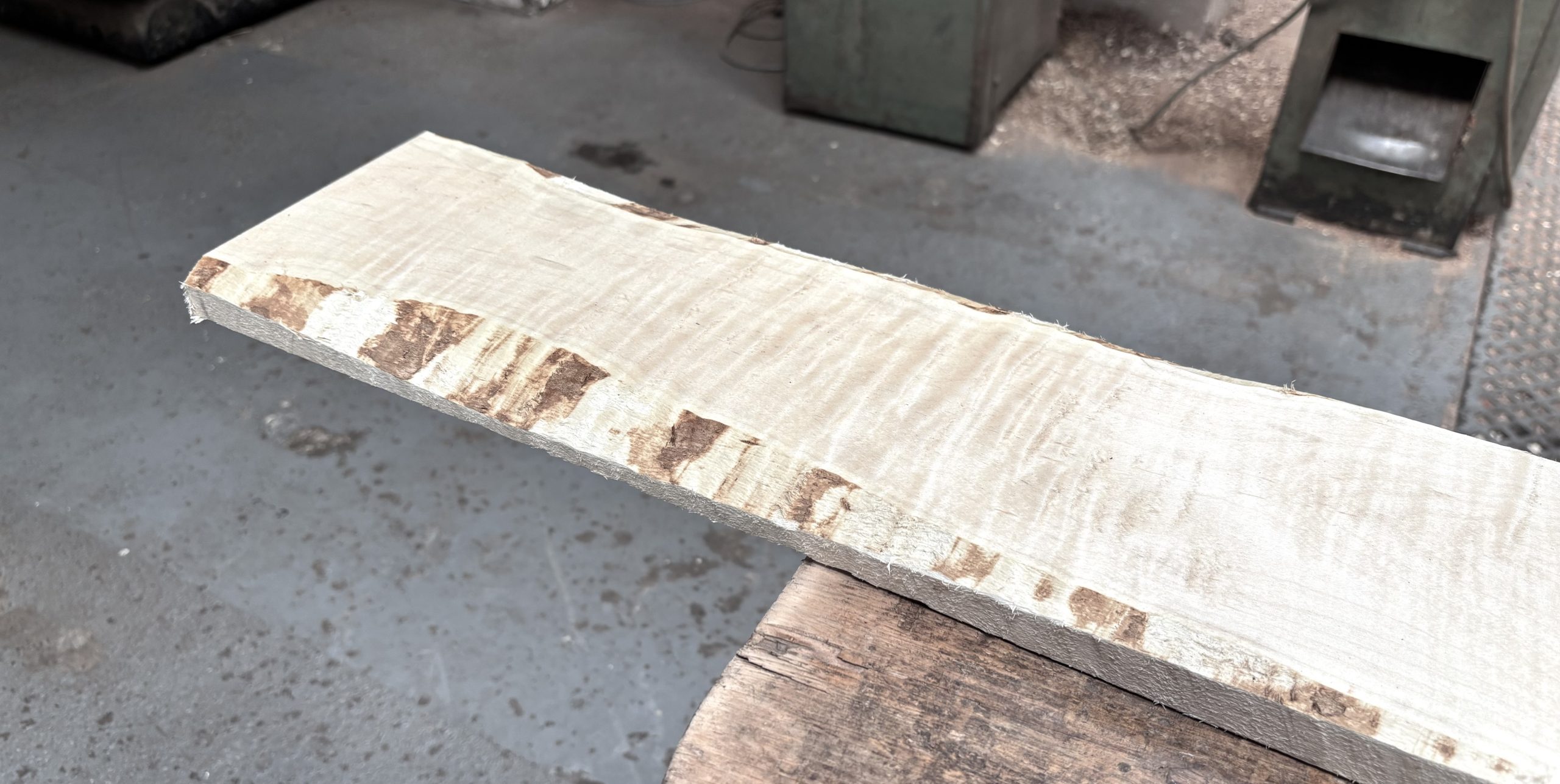 Curly Maple 920x155x23 mm
