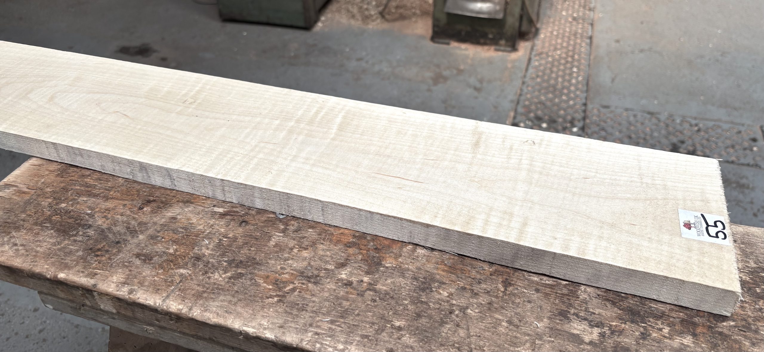 Curly Maple 1010x140x23 mm