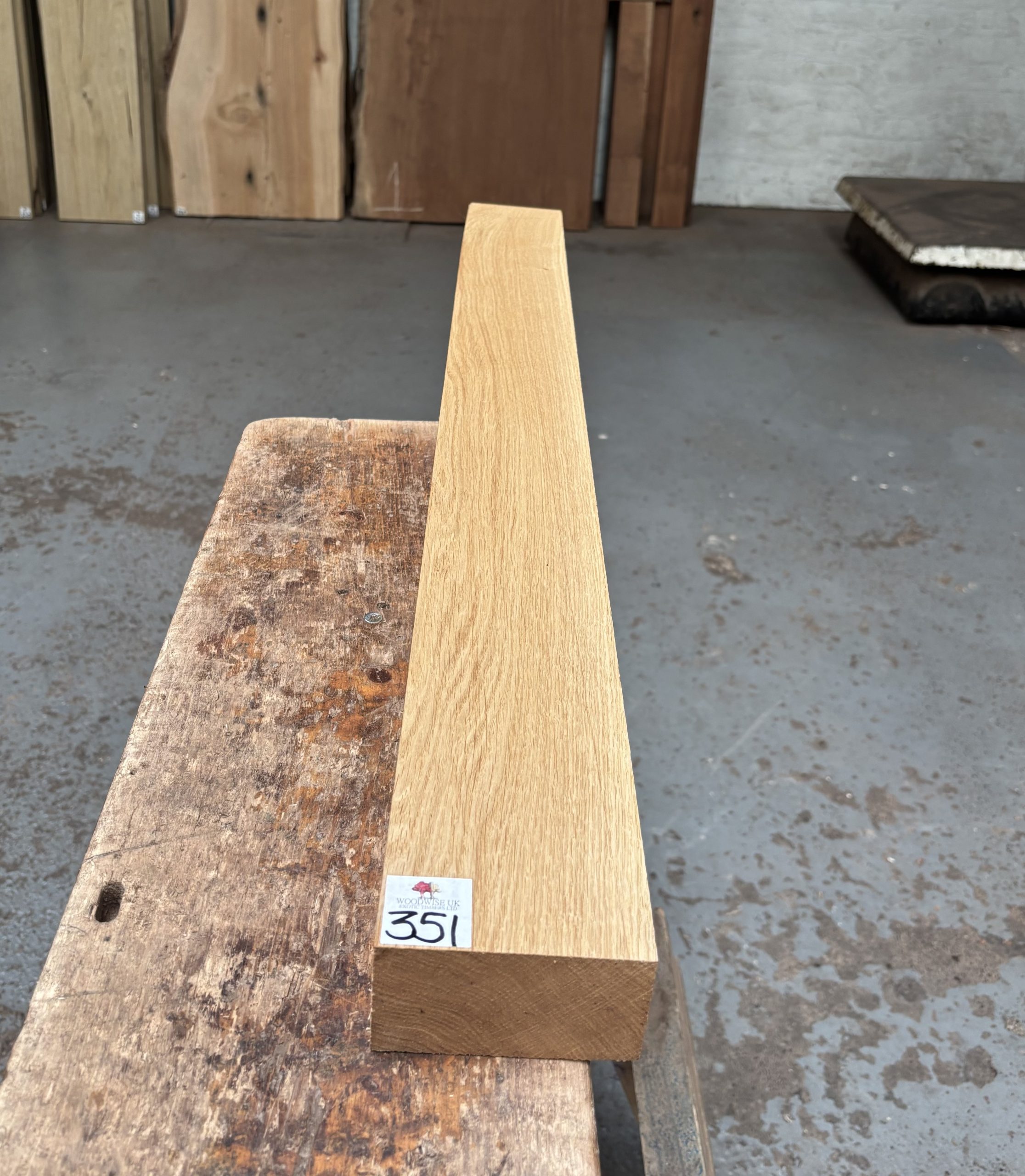 English Oak 895x90x50 mm
