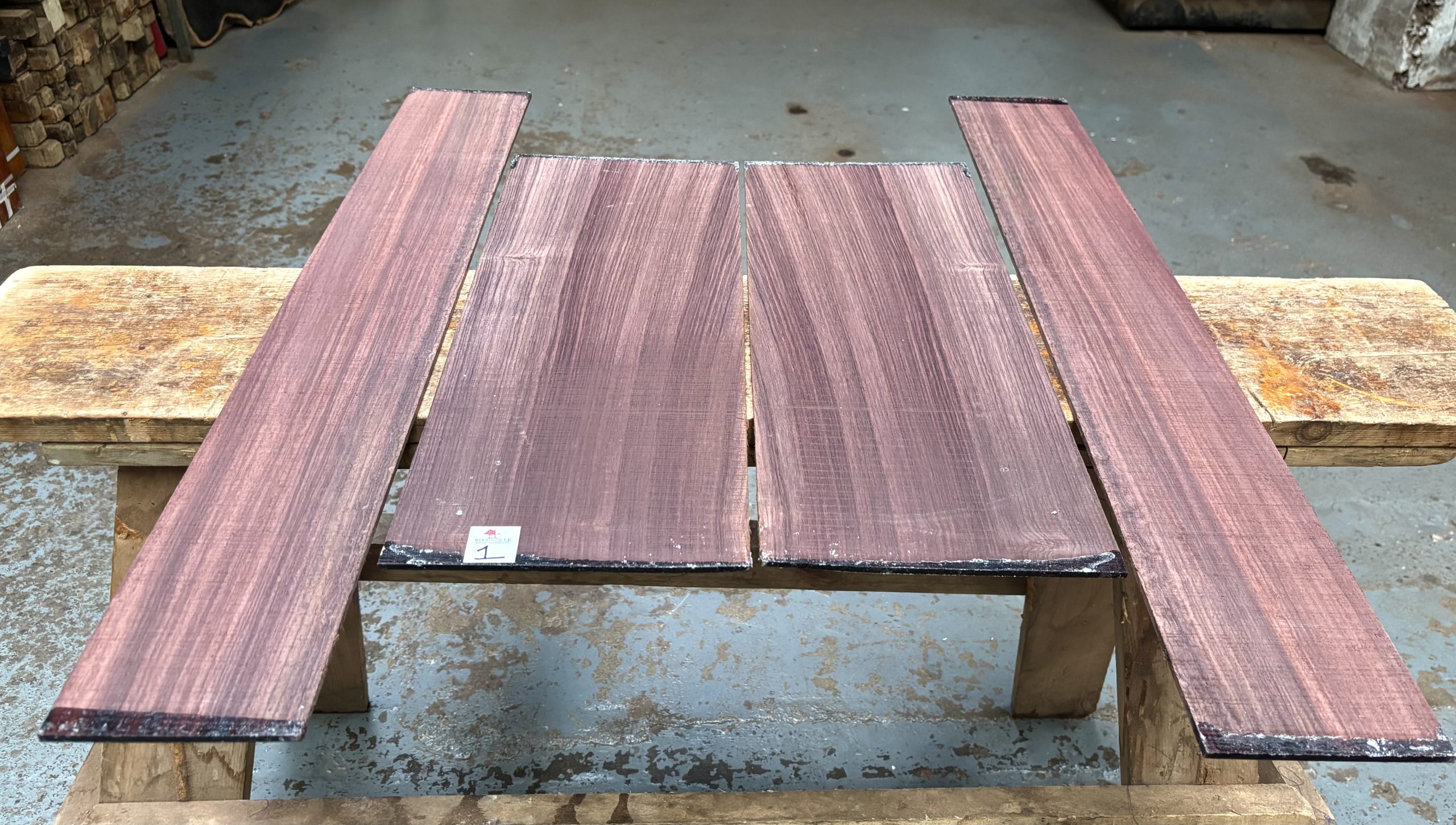 Indian Rosewood Guitar Back and Side Set