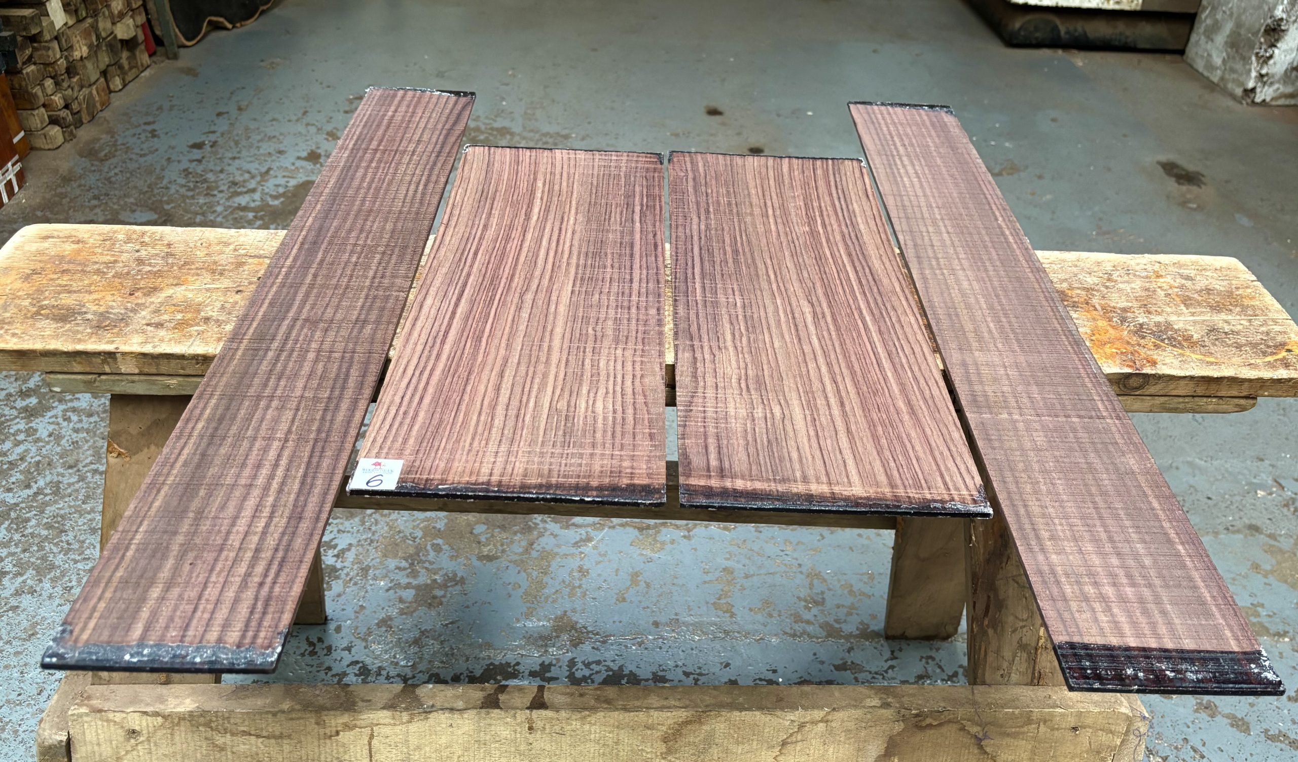 Indian Rosewood Guitar Back and Side Set