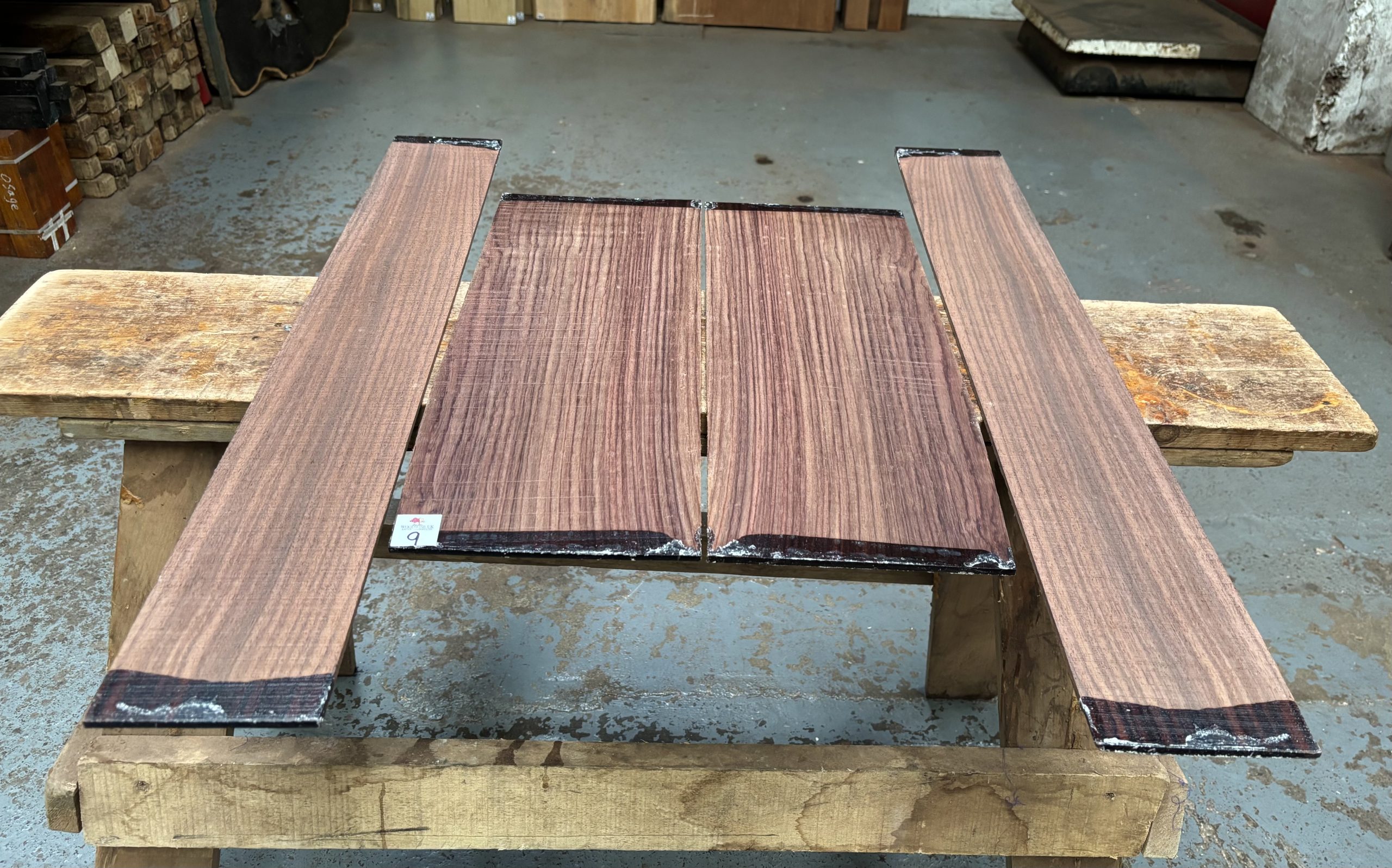 Indian Rosewood Guitar Back and Side Set