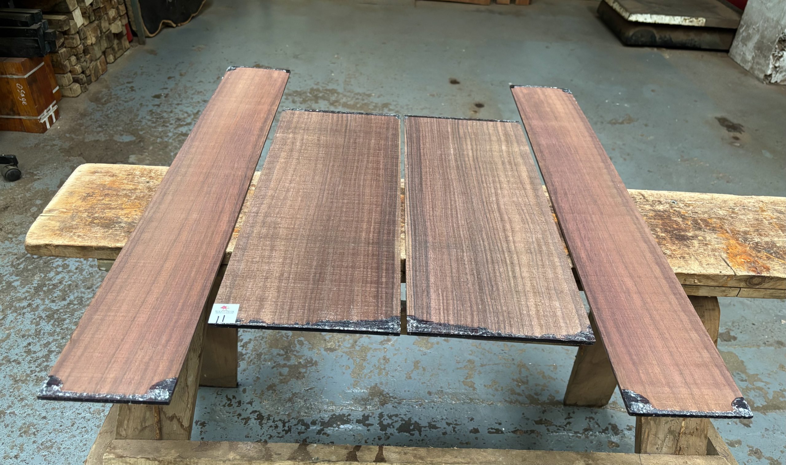 Indian Rosewood Guitar Back and Side Set