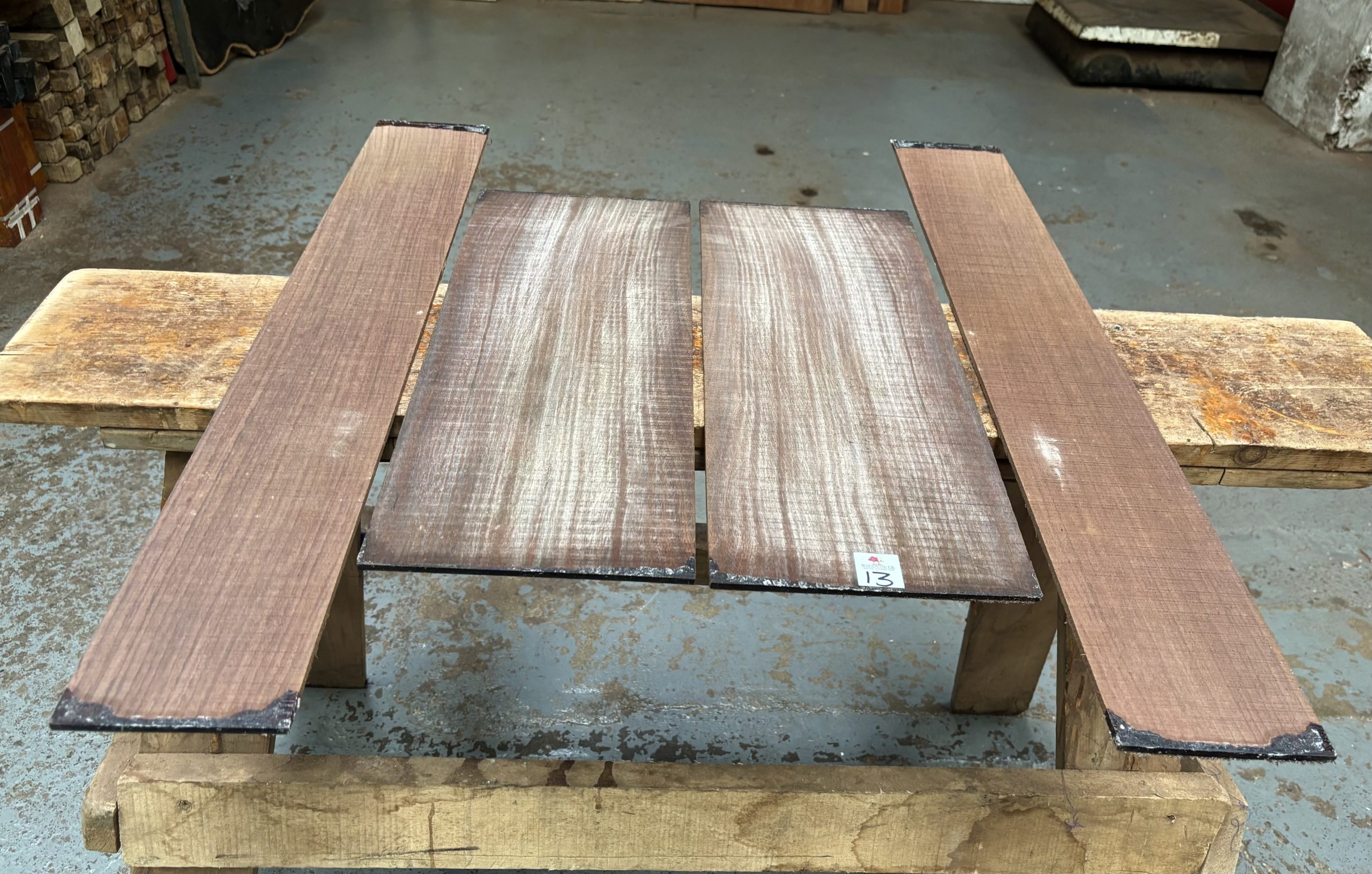 Indian Rosewood Guitar Back and Side Set