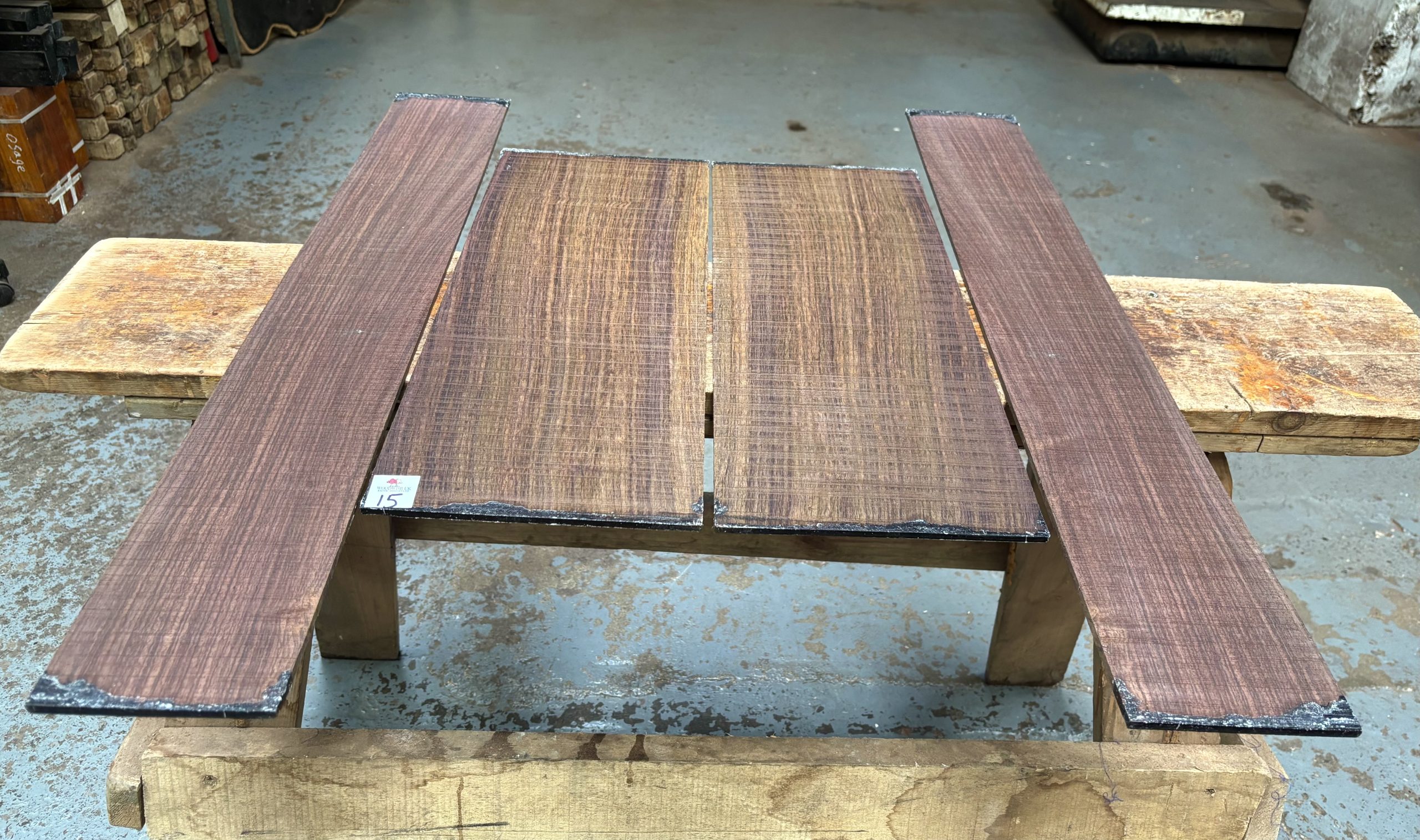 Indian Rosewood Guitar Back and Side Set