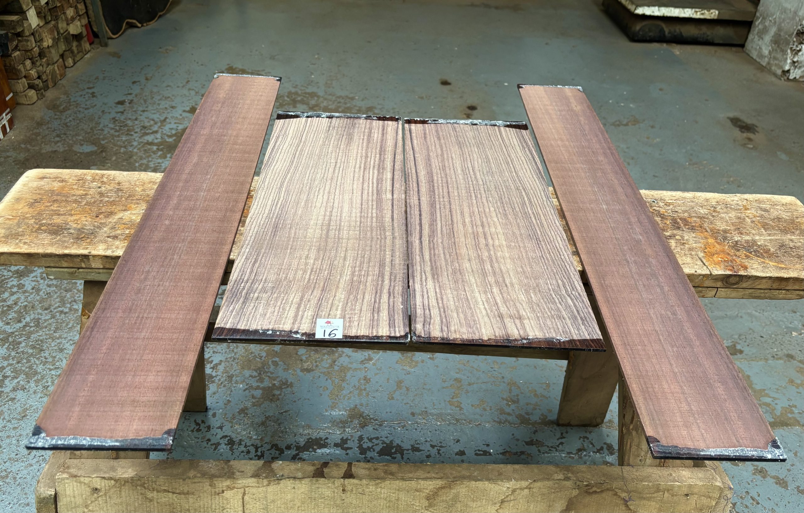 Indian Rosewood Guitar Back and Side Set