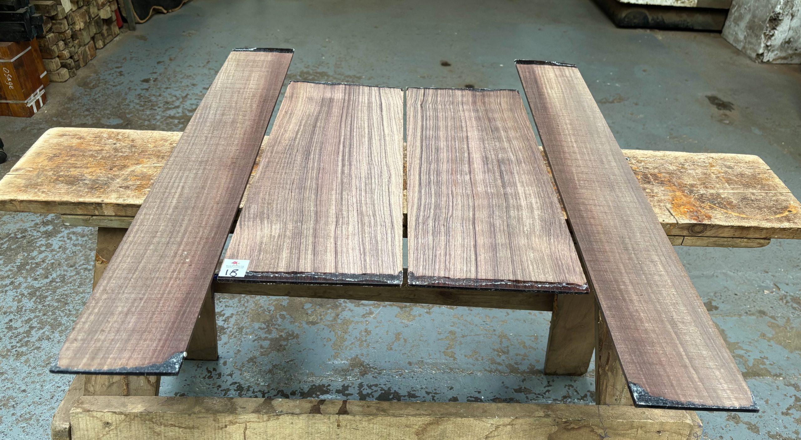 Indian Rosewood Guitar Back and Side Set