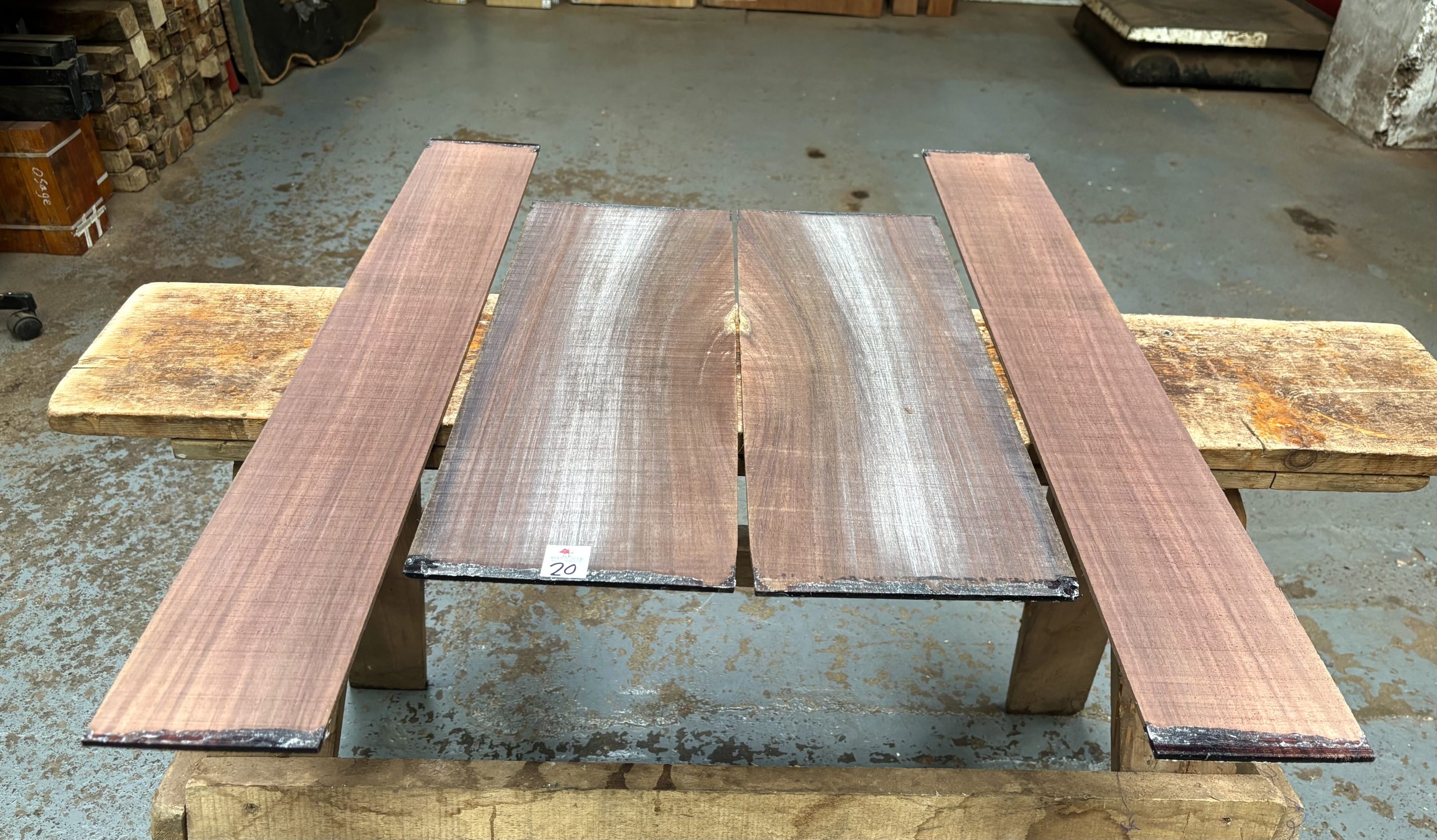 Indian Rosewood Guitar Back and Side Set