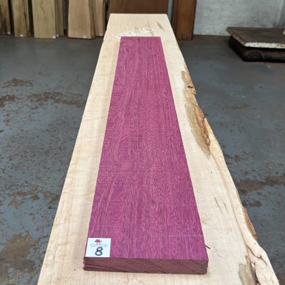 Purpleheart 1050x155x25 mm