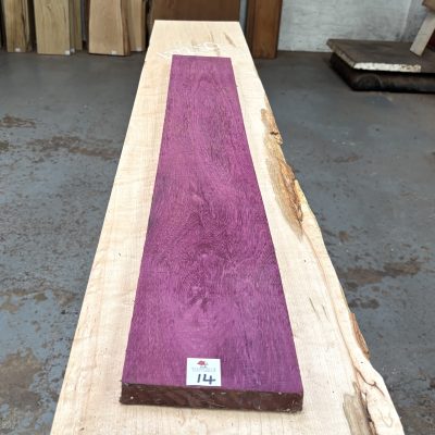 Purpleheart 1045x150x25 mm