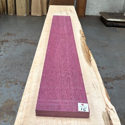 Purpleheart 1025x155x26 mm