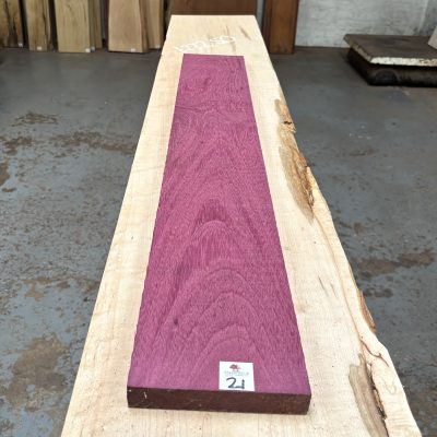 Purpleheart 1020x155x27 mm