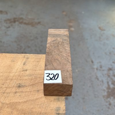 Turkish Walnut Knife Blank 130x40x31 mm