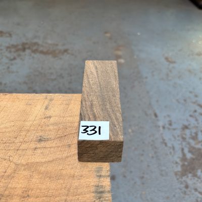 Turkish Walnut Knife Blank 130x40x31 mm