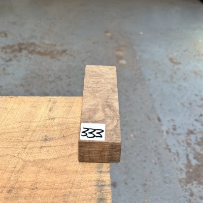 Turkish Walnut Knife Blank 130x40x31 mm