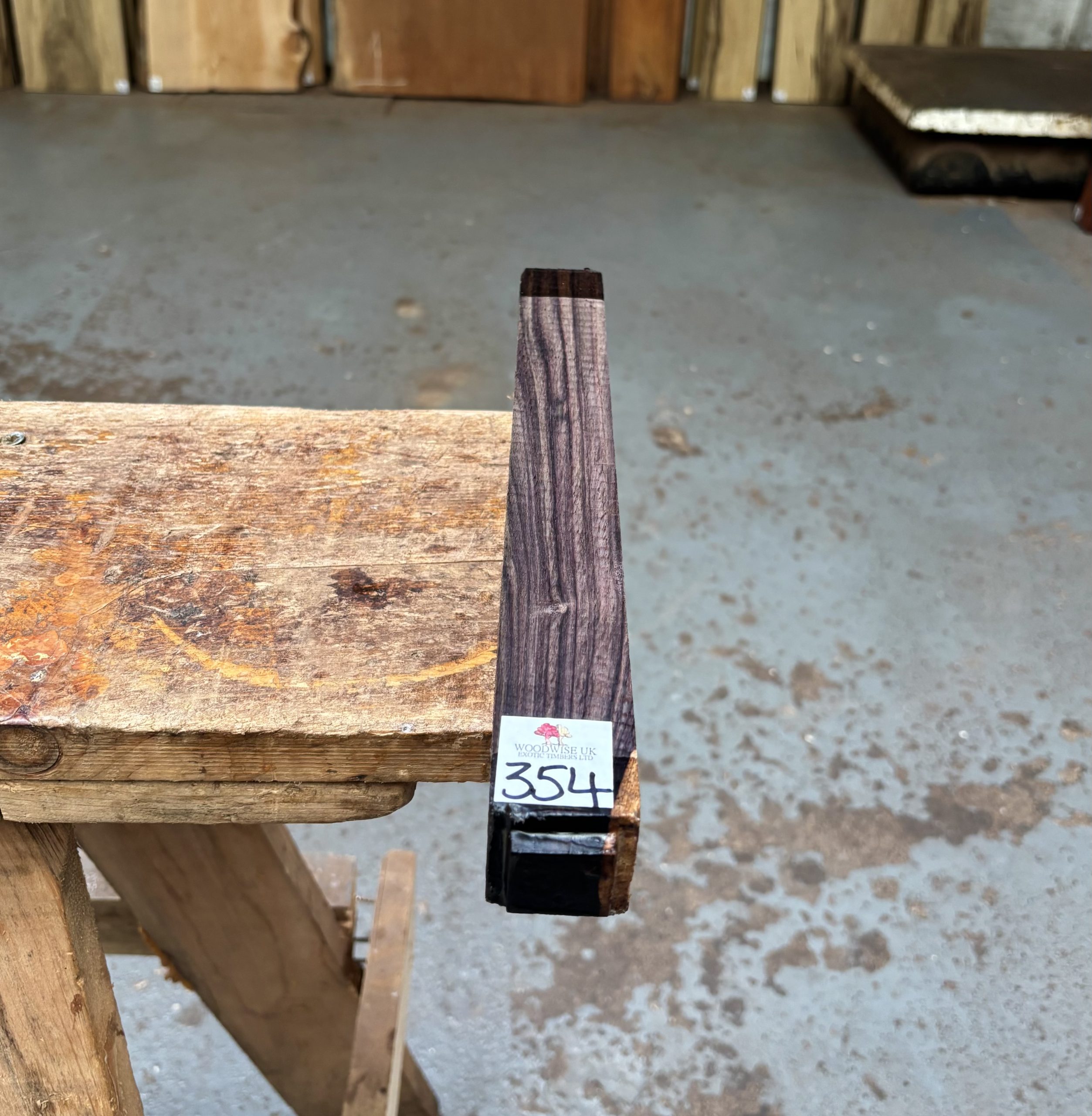Indian Rosewood 1.5x1.5x12 inches