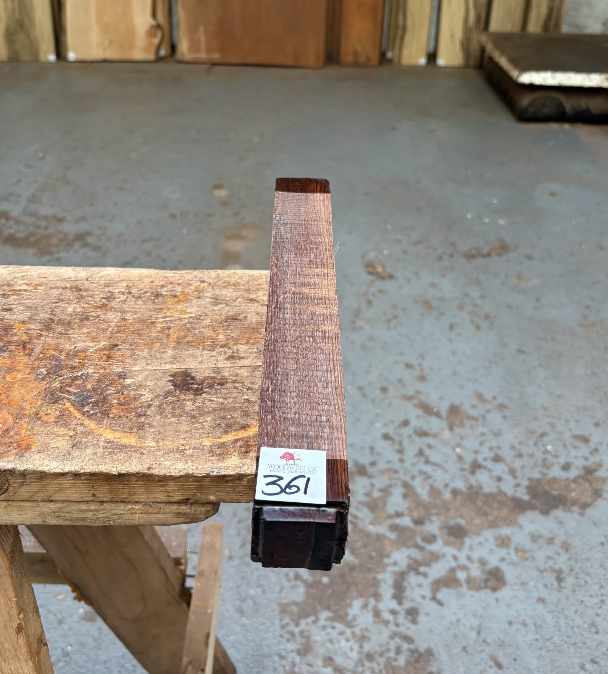 Indian Rosewood 1.5x1.5x12 inches