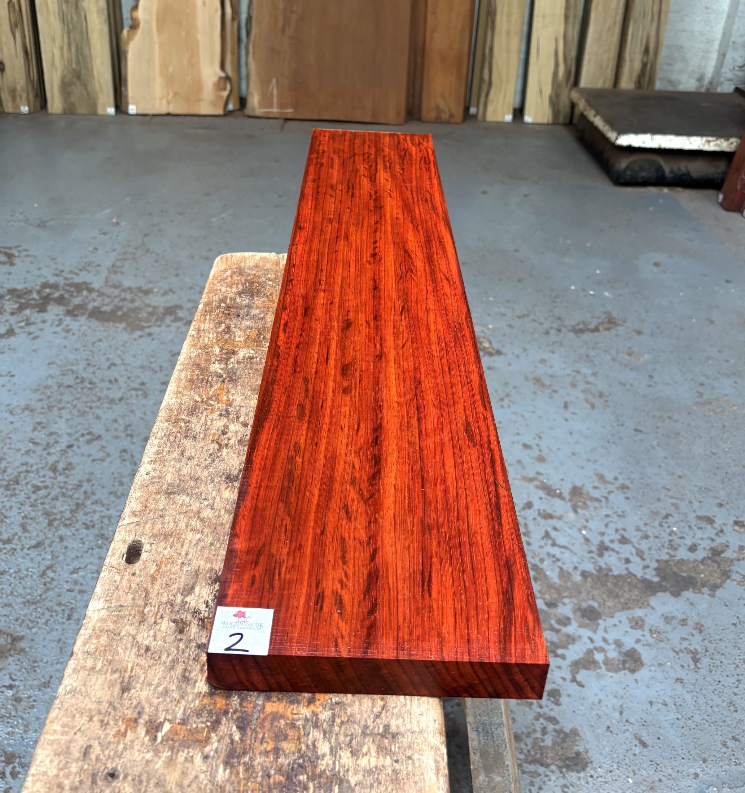 Padauk 925x175x27 mm
