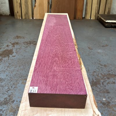 Purpleheart 1150x210x76 mm