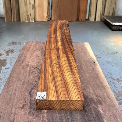Zebrano 885x150x45 mm