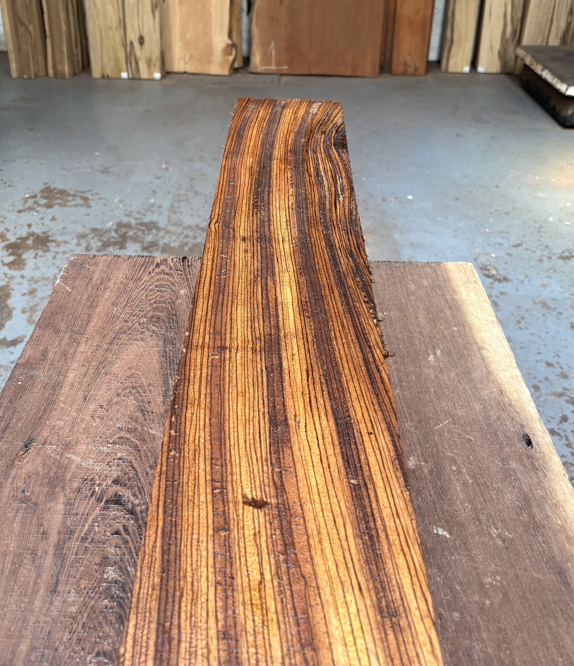 Zebrano 885x150x45 mm